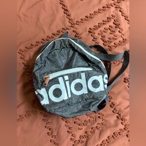 Adidas Gray Backpack Purse